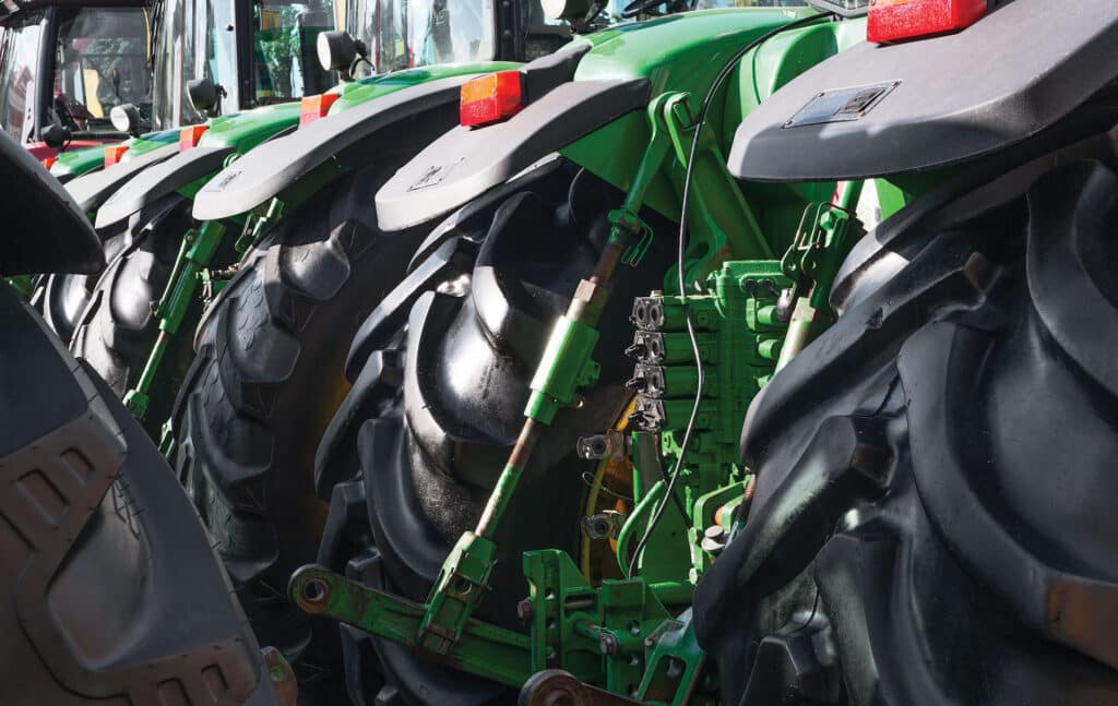 Bestandsaufnahme-Service Landwirtschaftliche Fahrzeuge