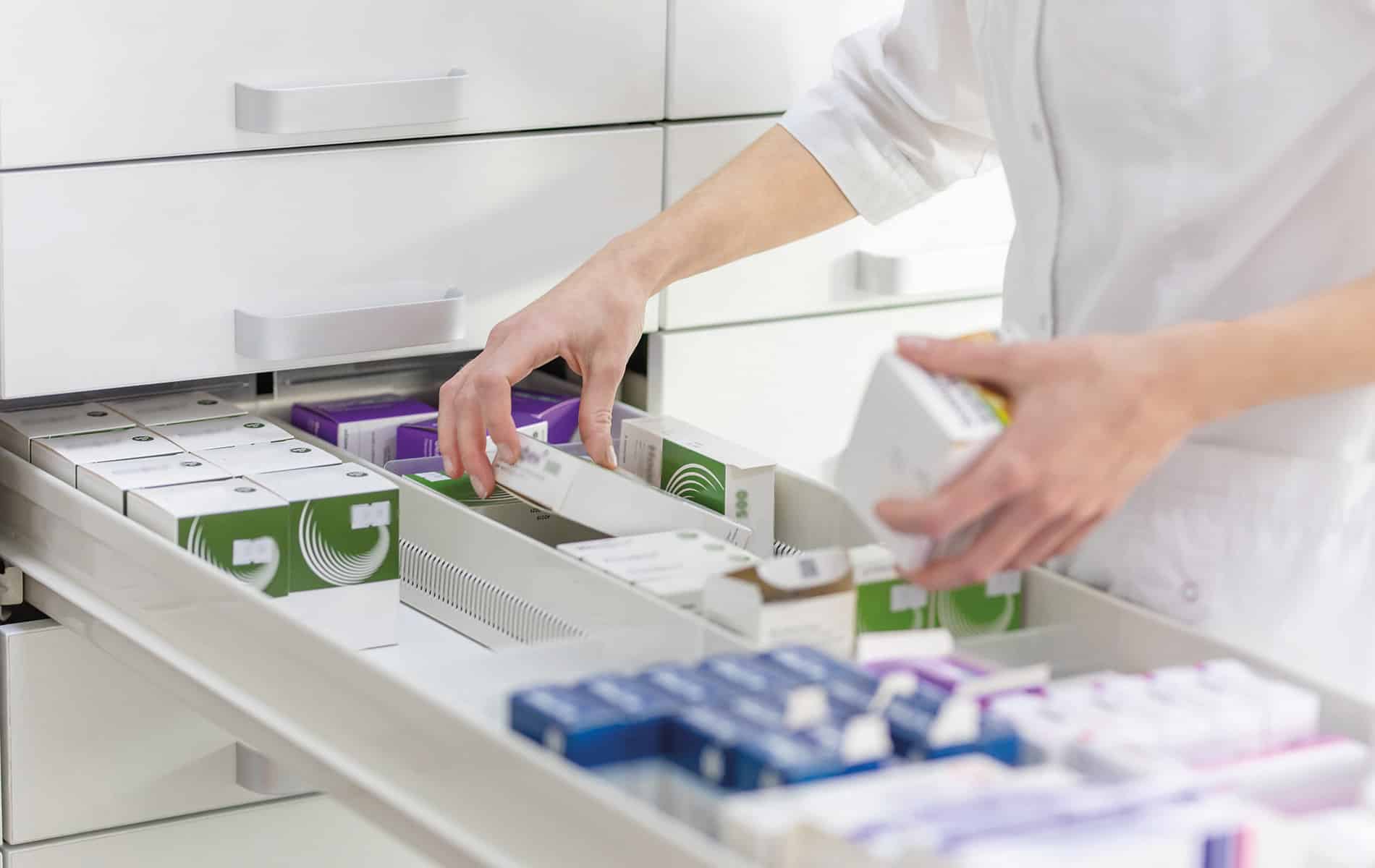 Inventurzählung der Langzeitpflege-Apotheke